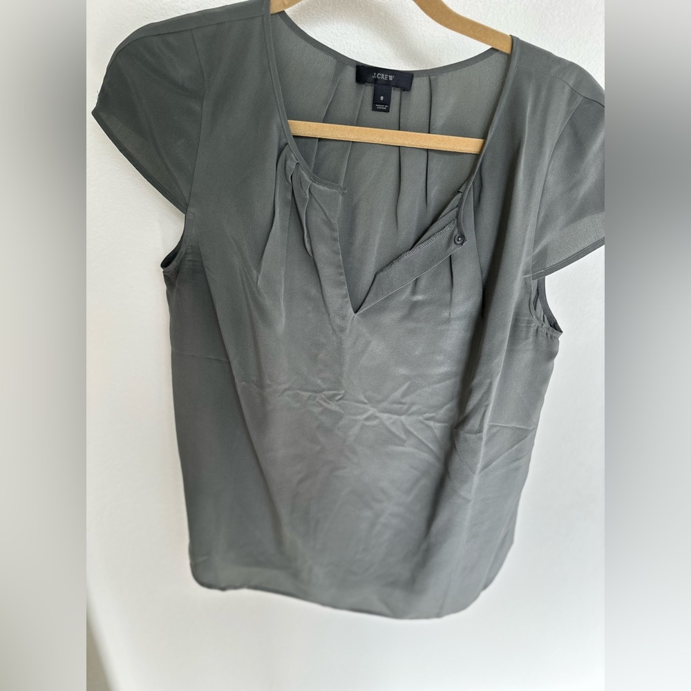 Jcrew silk top